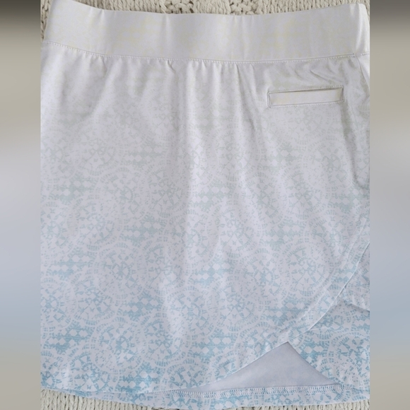 Pebble Beach Dry Lux Pull On Pastel Ombre Golf Tennis Apperal Skirt Skort - Picture 3 of 15